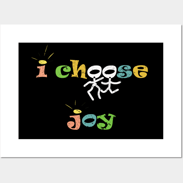 I Choose Joy Wall Art by NAKLANT